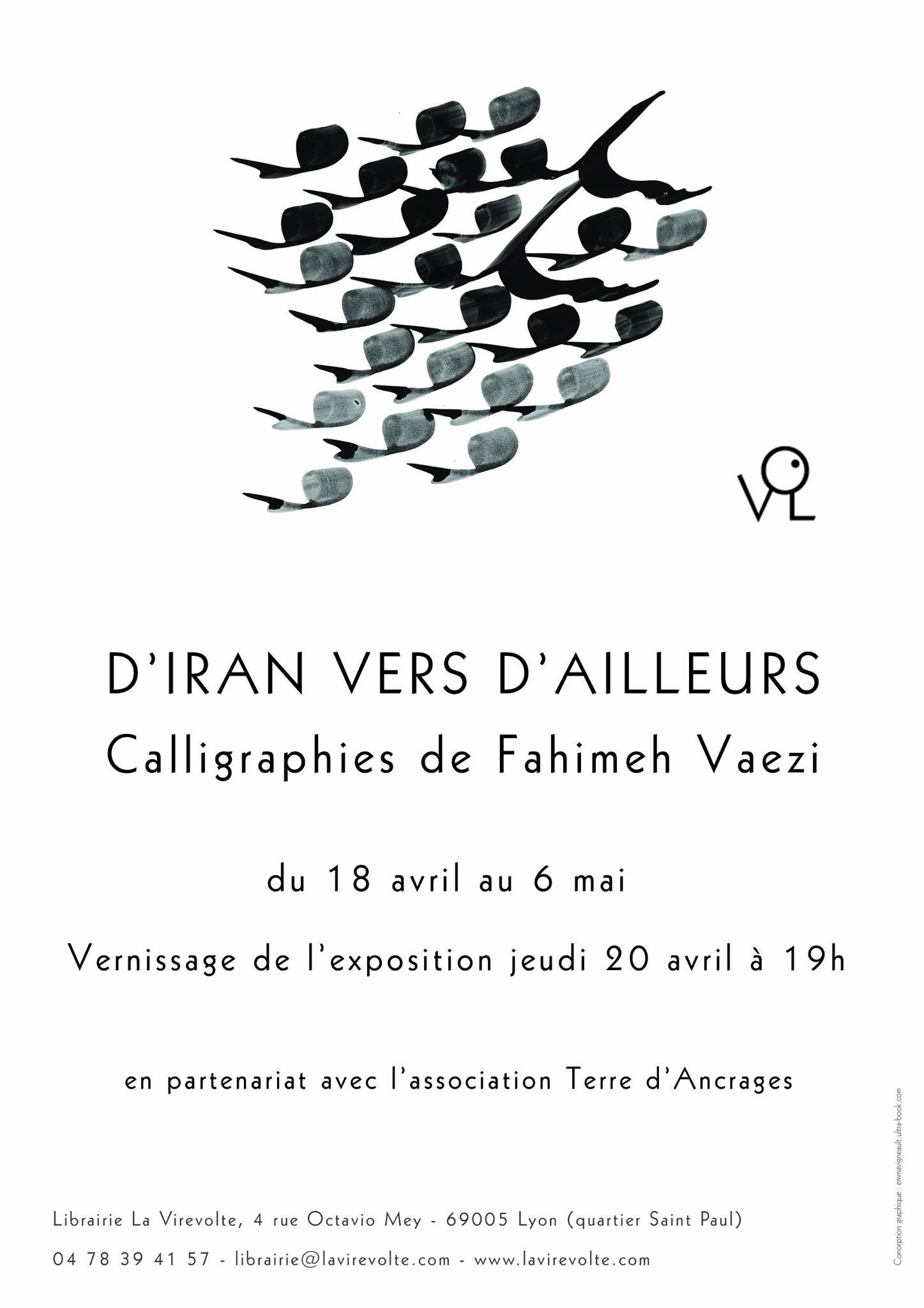Affiche Calligraphies Fahimeh